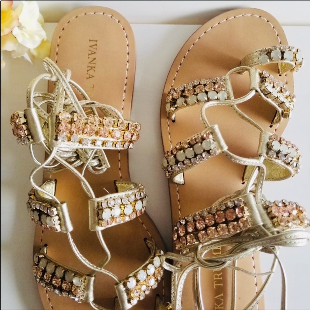 IVANKA TRUMP - GLADIATOR SANDALS - Picture 2 of 5